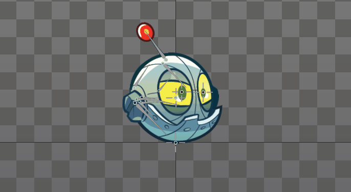 Ball Bot Animation States in NBA Escape